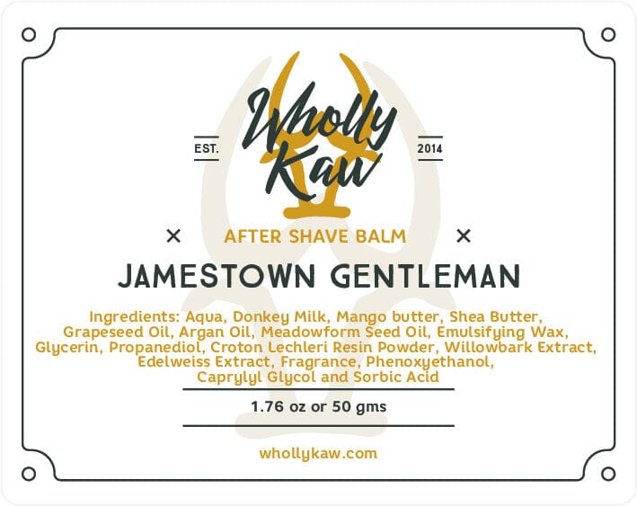 Jamestown Gentleman After Shave Balm Aftershave Balm WhollyKaw 