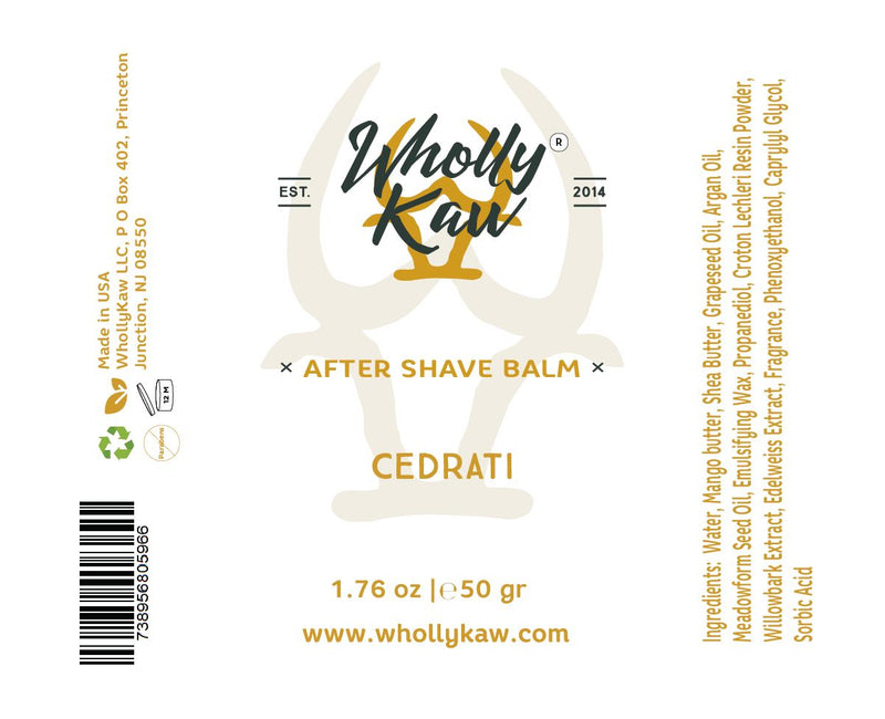 Cedrati After Shave Balm Aftershave Balm WhollyKaw 