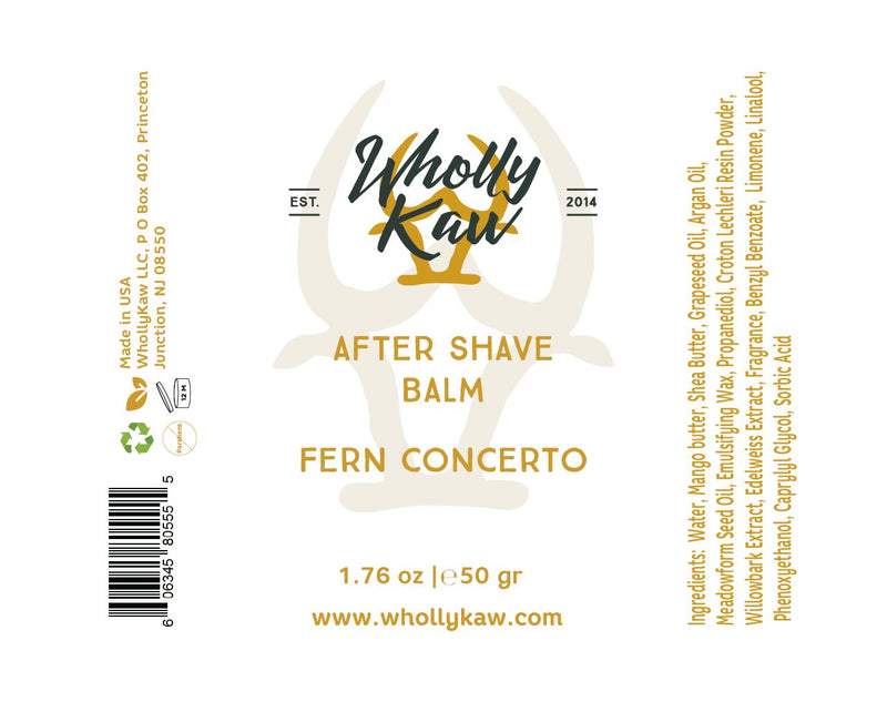 Fern Concerto After Shave Balm Aftershave Balm WhollyKaw 