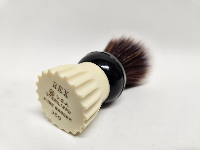 Vintage REX 350 19mm Shave Brush Shaving Brush Talent Soap Factory 