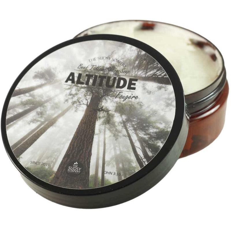 Altitude Fougère Tallow Shaving Soap Shaving Soap The Sudsy Soapery Natural Products, LLC 