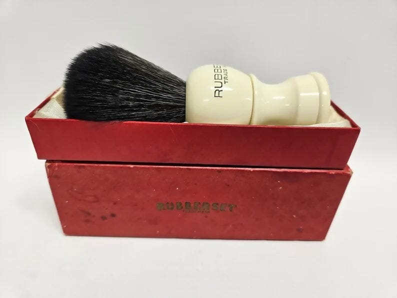 Vintage RubberSet B-14 20mm Shave Brush Shaving Brush Talent Soap Factory 