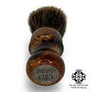 Aussie Red Mallee Hybrid Burl Shaving Brush (26mm Synthetic) - by Bru (Pre-Owned) Shaving Brush Murphy & McNeil Pre-Owned Shaving 