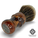 Aussie Red Mallee Hybrid Burl Shaving Brush (26mm Synthetic) - by Bru (Pre-Owned) Shaving Brush Murphy & McNeil Pre-Owned Shaving 