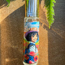 Kitty Karma Studio: Sweet Meadow perfume roller on a sunlit wooden board