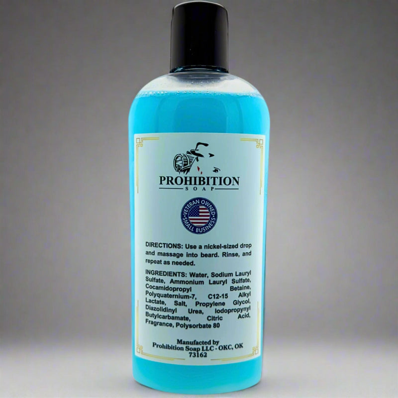 Barbershop Beard Wash Beard Washes & Conditioners Prohibition Soap 