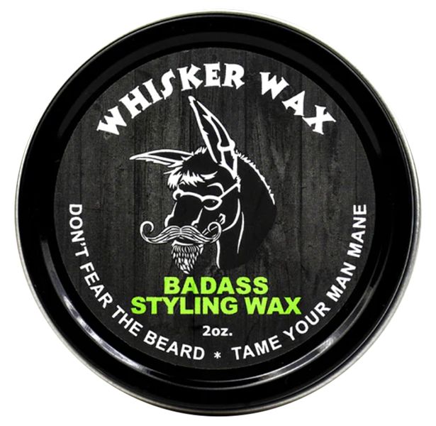 Badass Styling Wax Beard & Mustache Wax Badass Beard Care 