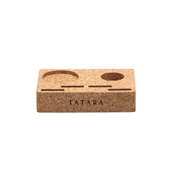 Natural Cork Stand for Tatara Razors Shaving Stands Murphy and McNeil Store 