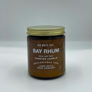 Bay Rhum Candle by Big White Yeti | 9 oz Amber Jar Candle Long Rifle Soap Co. 