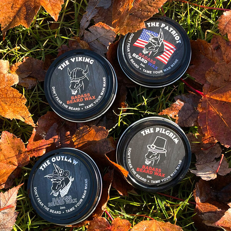 The Pirate Beard Wax Beard & Mustache Wax Badass Beard Care 