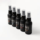 The Good Sh*t: Row of black beard oil bottles
