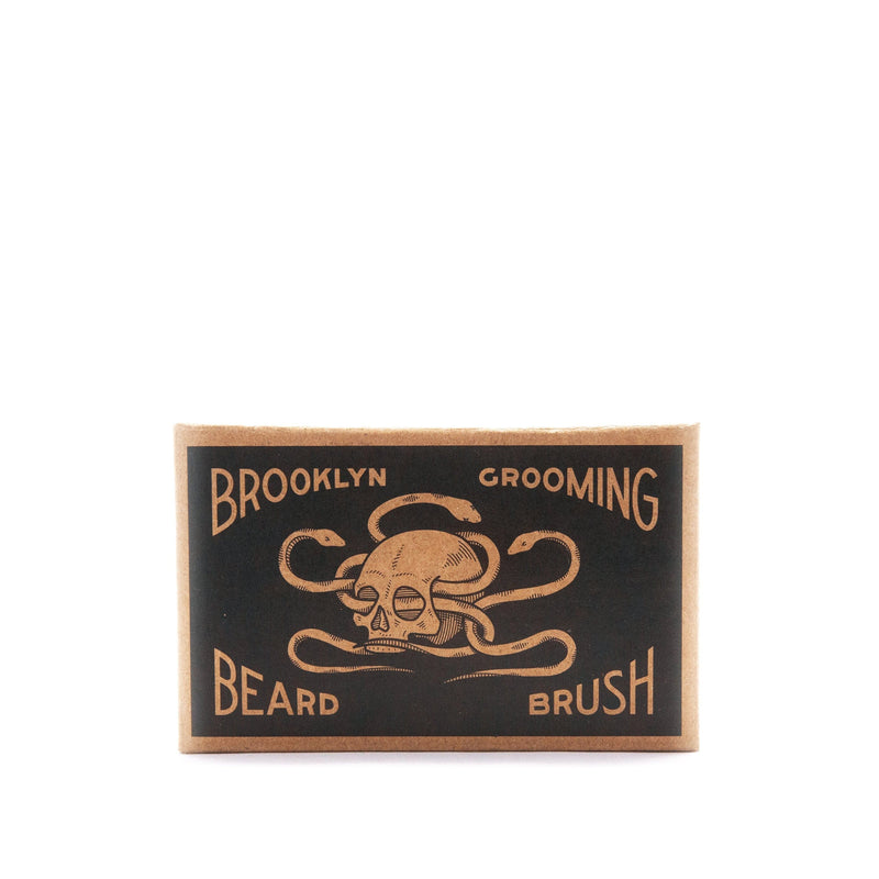 Beechwood and Boar Bristle Beard Brush Grooming Tools Brooklyn Grooming 