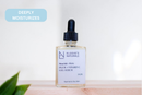 Elodie's Naturals: Clear serum dropper bottle with front label