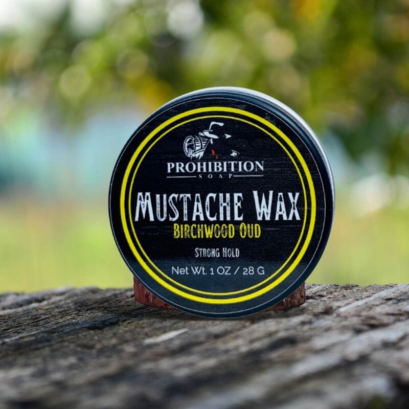 Birchwood Oud Mustache Wax Beard & Mustache Wax Prohibition Soap 