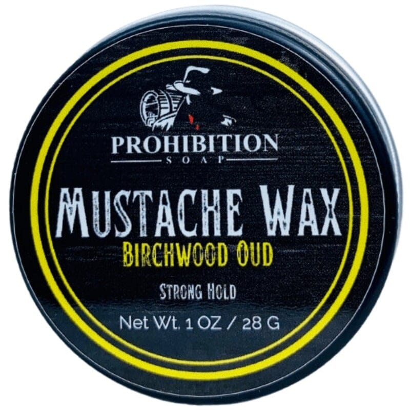 Birchwood Oud Mustache Wax Beard & Mustache Wax Prohibition Soap 