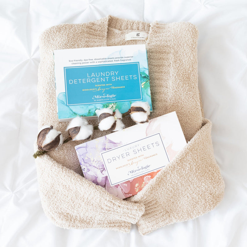 Boujee | Fabric Softener Dryer Sheets Laundry Essentials MIXOLOGIE 