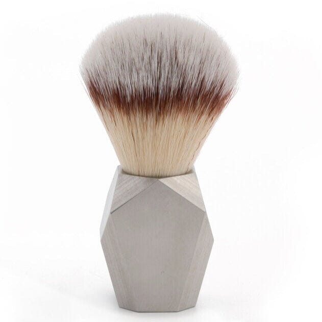 Deco Stainless Shaving Brush - by Rex Supply Co. Shaving Brush Rex Supply Co. Premium Synthetic 