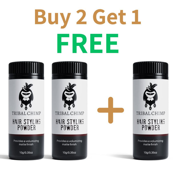Hair Styling Powder - Buy 2 Get 1 FREE Hair Styling Powder Tribal Chimp Buy 2 Get 1 FREE 