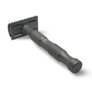 Matte Open Comb Stainless Steel Safety Razor (0.68) with Pineapple Handle - by Timeless Razors (Pre-Owned) (Copy) (Copy) Safety Razor Murphy & McNeil Pre-Owned Shaving 