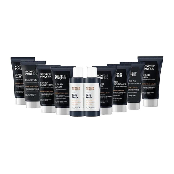 COMPLETE TRAVEL GROOMING KIT Grooming Gift Set Scotch Porter 