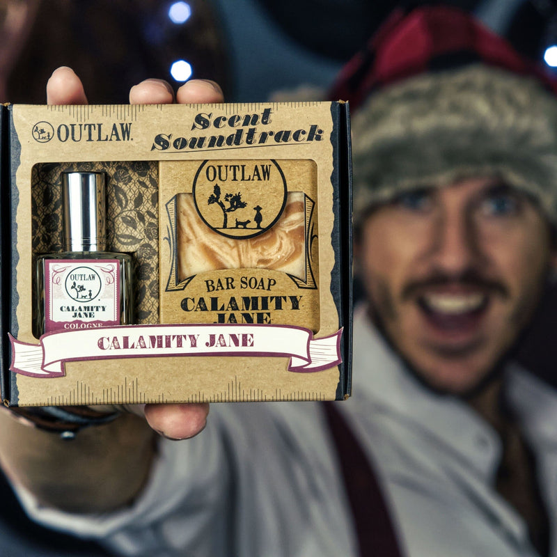 Outlaw Cologne & Handmade Soap Gift Set - The Scent Soundtrack Colognes and Perfume Outlaw 