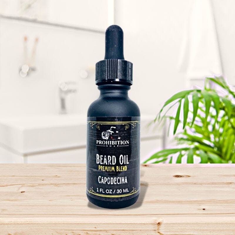 Capodecina Beard Oil Beard Oil Prohibition Soap 