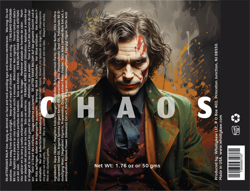 Chaos After Shave Balm Aftershave Balm WhollyKaw 
