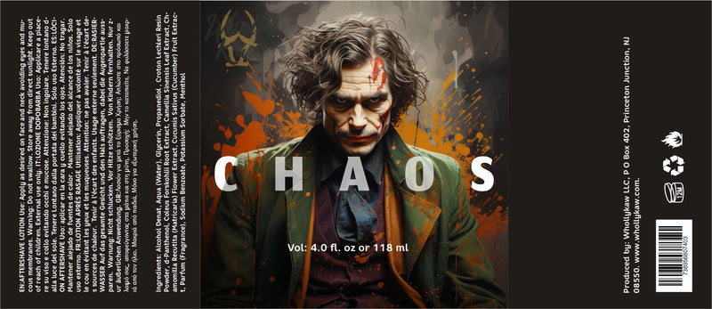 Chaos After Shave Splash Aftershave Splash WhollyKaw 