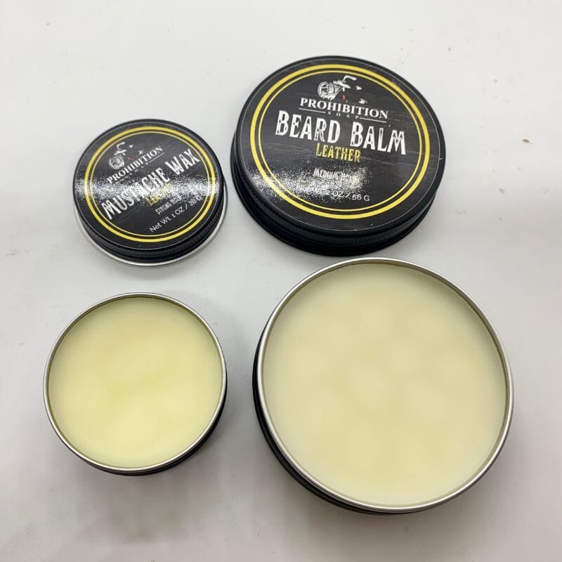 Enforcer Mustache Wax Beard & Mustache Wax Prohibition Soap 