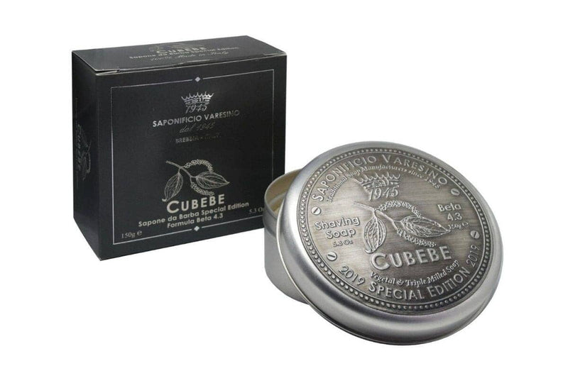 Cubebe Shaving Soap: SE Beta 4.3 Shaving Soap Saponificio Varesino 