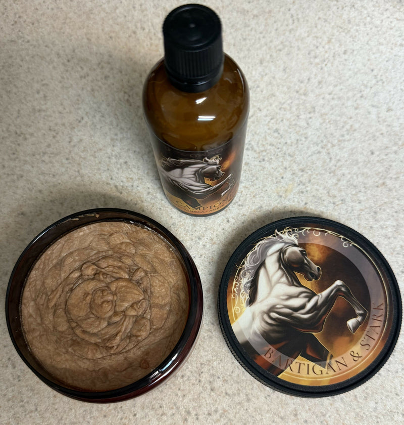 Bartigan and Stark Campeone Soap and Aftershave Bundle Erik Stuckart 