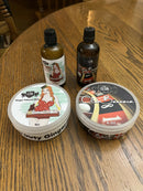 Ariana & Evans “The Club” Shave Soap & Splash Bundle - Dirty Ginger & Club Baccara