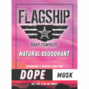 DOPE Musk Natural Deodorant - by Flagship Soap Company