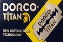Dorco Razor Double Edge Blades (Titan) 100 CT Razors & Razor Blades BarberSets 
