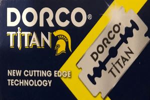 Dorco Razor Double Edge Blades (Titan) 100 CT Razors & Razor Blades BarberSets 