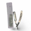 Stainless Steel Shavette/Barber Razor with Blades (Used) Straight Razor My Extras 