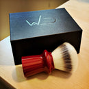 Wald Shaving 29mm Nimbus Synthetic Shaving Brush - Blood Red