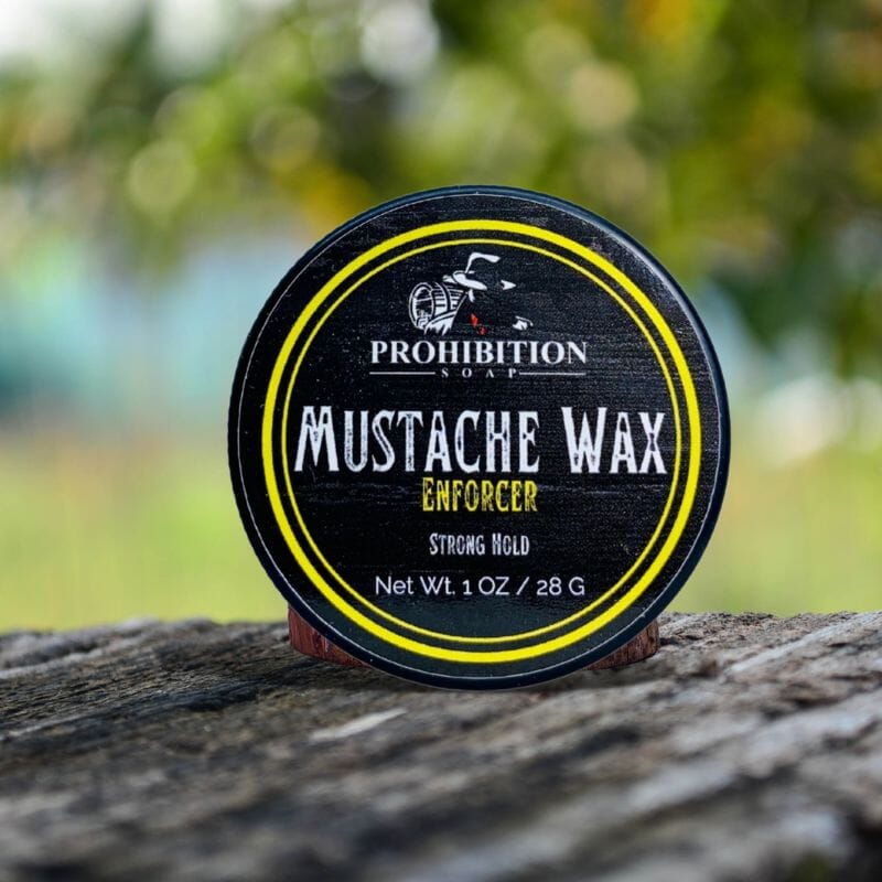 Enforcer Mustache Wax Beard & Mustache Wax Prohibition Soap 