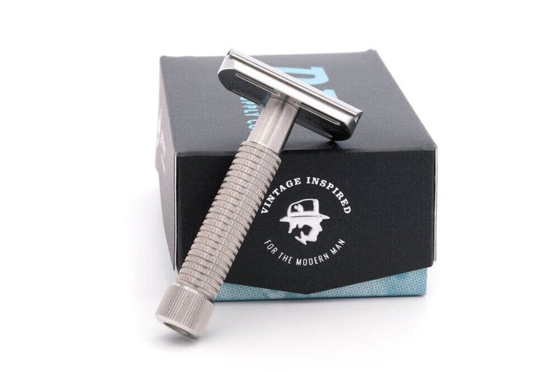 Envoy Stainless Steel DE Safety Razor (Choose Style) - by Rex Supply Co. Safety Razor Rex Supply Co. 