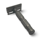 Matte Open Comb Stainless Steel Safety Razor (0.95) with Dimpled Handle - by Timeless Razors (Pre-Owned) (Copy) Safety Razor Murphy & McNeil Pre-Owned Shaving 