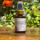 Kitty Karma Studio: Radiant Saffron bottle in garden