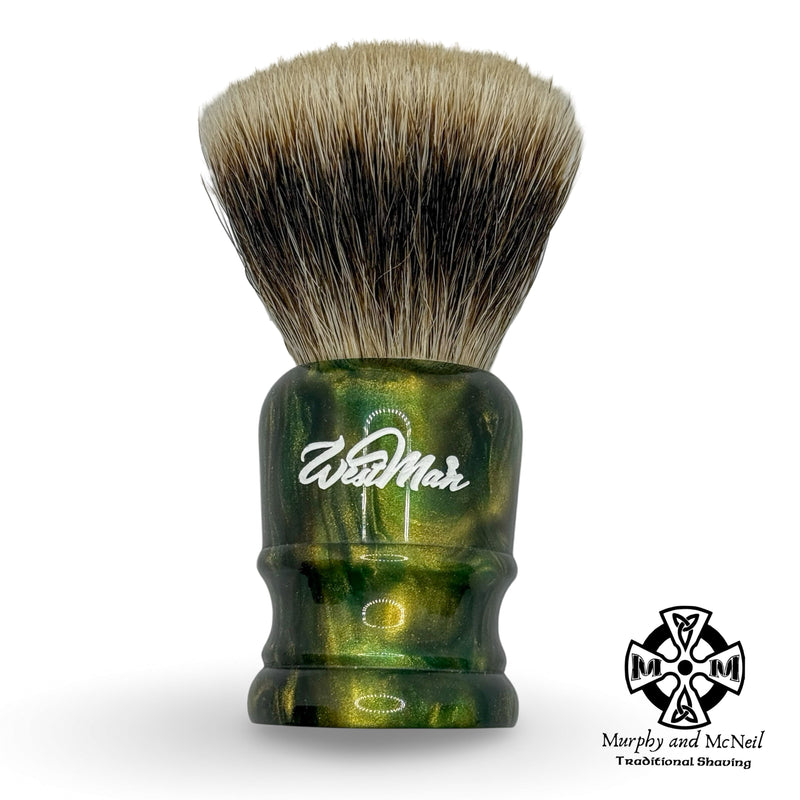 Emerald Finest Badger Shaving Brush (26mm) - by Westman Shaving (Pre-Owned) Shaving Brush Murphy & McNeil Pre-Owned Shaving 