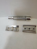 Fine Super Slant Aluminum Double Edge Safety Razor Rare! (pre-owned) Safety Razor Ice Shave 