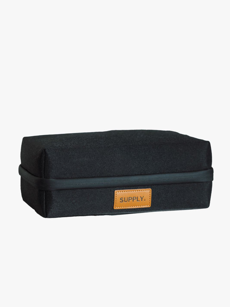 The Dopp Kit Cases and Dopp Bags Supply Black Nylon 