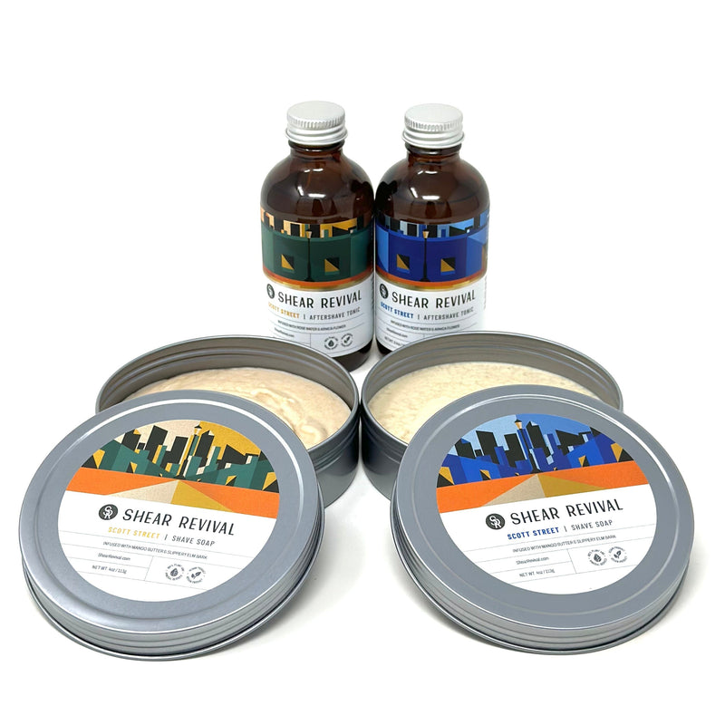 Scott Street Shave Duo Shaving Soap SHEAR REVIVAL 