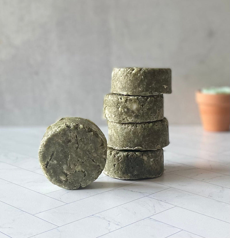 SHAMPOO/CONDITIONER BARS Shampoo & Conditioner Lustful Bath, LLC Chlorella & Cocoa (Dry Hair) 