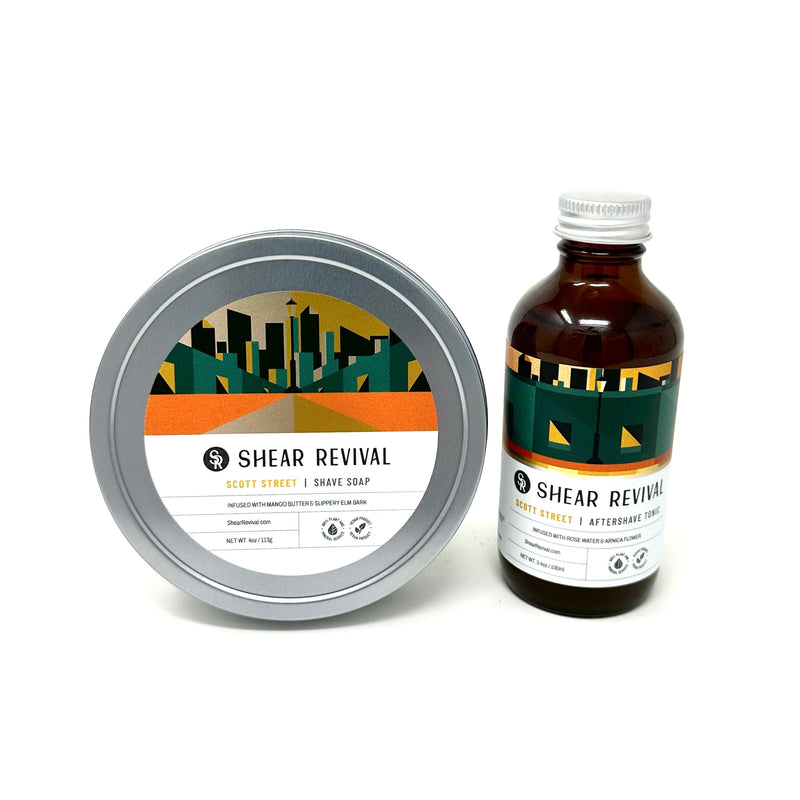 Scott Street Shave Duo Shaving Soap SHEAR REVIVAL 
