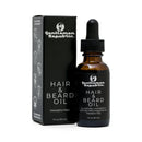 Hair & Beard Oil + Beard Brush Beard Combs and Brushes Gentlemen Republic 