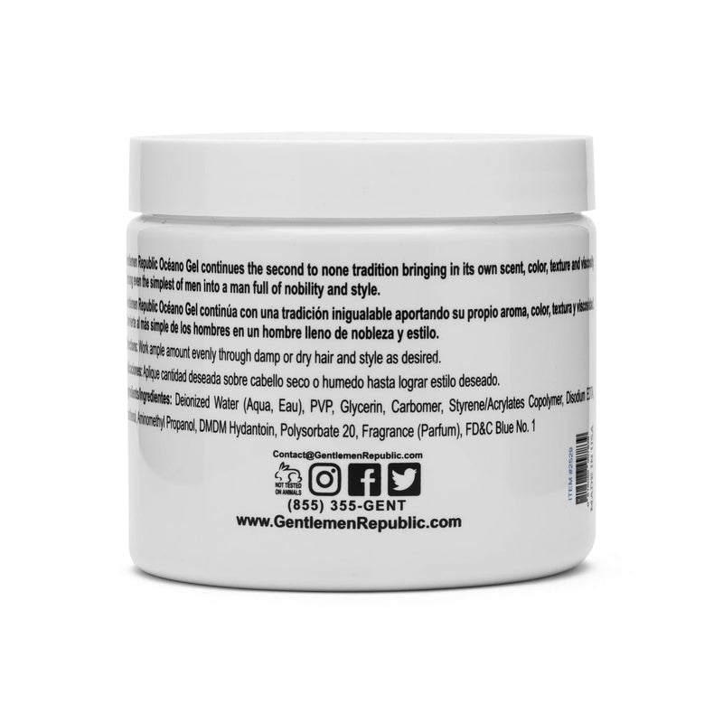 Oceano Hair Gel Pomades & Hair Clay Gentlemen Republic 