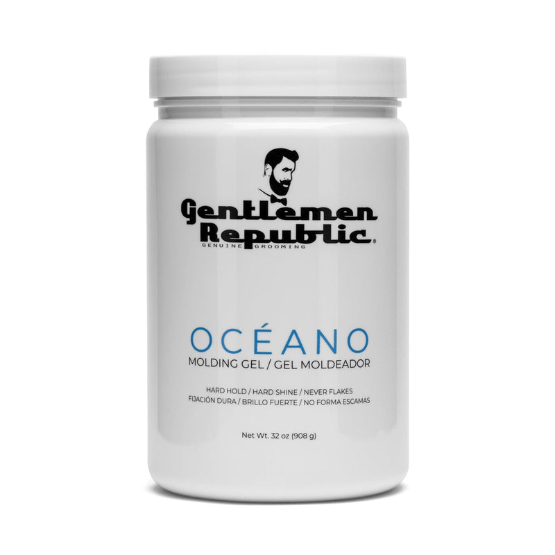 Oceano Hair Gel Pomades & Hair Clay Gentlemen Republic 32oz 